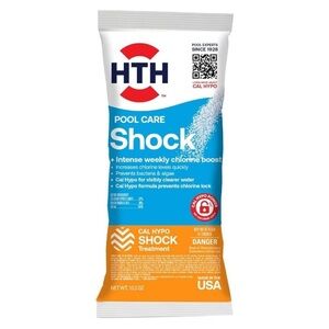 HTH Pool Care Shock Treatment– 2 Pack (13.3 oz Each) – One New, One Lightly Used